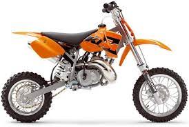 KTM 65cc - Modelo de Anúncio